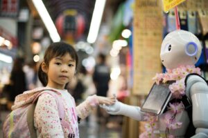 AI and machine learning robot